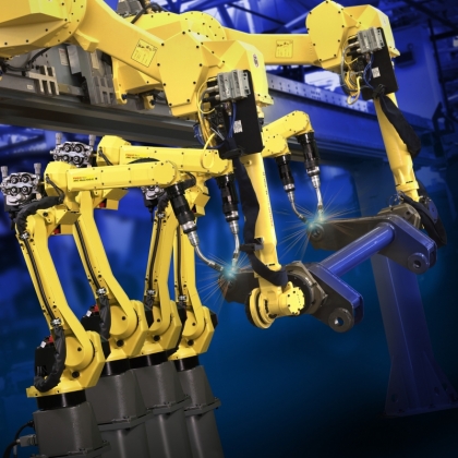 美日焊接机器人发那科FANUC.ABB,KUKA库卡,安川,OTC机器人