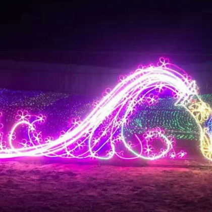 梦幻灯光展厂家出售灯光秀工厂出售策划