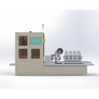郑州欧士玛OSMI并联机器人湿巾粘盖柔性工作站