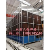 厂家直销专业定制机器人安全围栏/机器人弧焊房