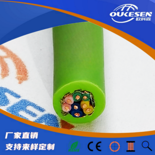SK-C-PUR编码器拖链信号电缆,聚氨酯数据电缆