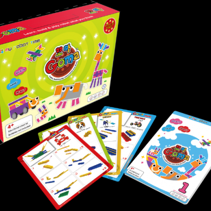 韩端爱宝大颗粒教育编程机器人创客套装