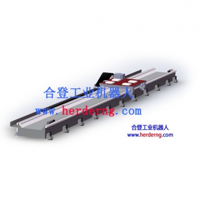 KUKA机器人地面导轨的铸造作业