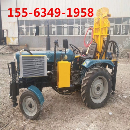 拖拉机车载钻机