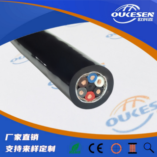 液位/温度传感器电缆5*0.34,PUR数据电缆7*0.25