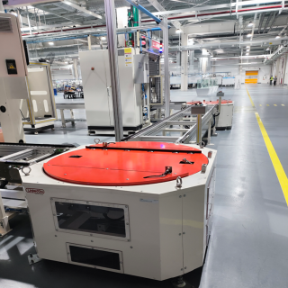 同步带托盘输送线