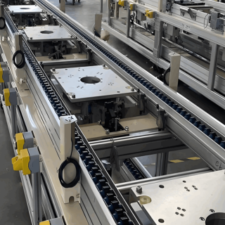 全自动倍速链输送线系统