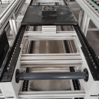 全自动倍速链托盘输送线