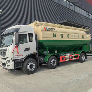 高精度散装饲料运输车车载称重